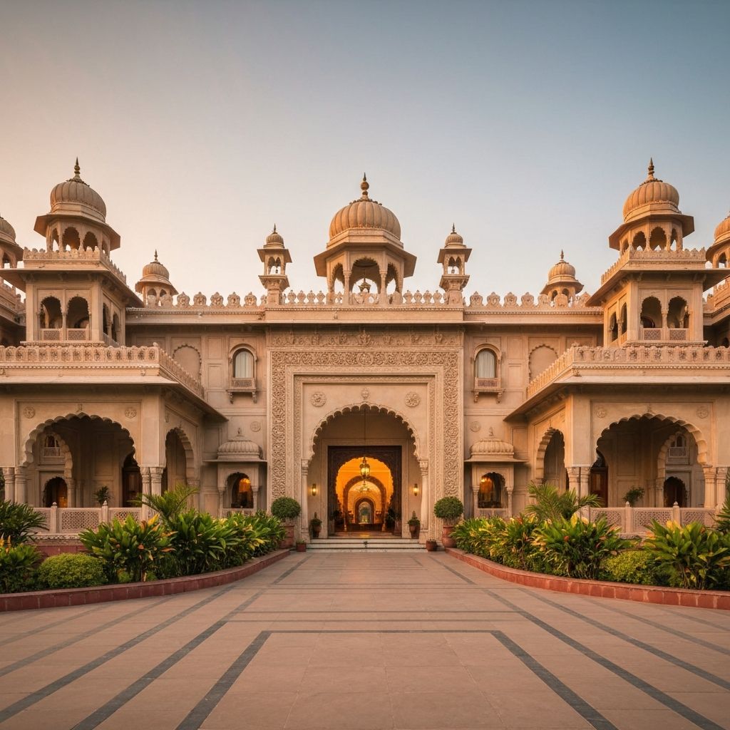 Raj Gharana Hotel Exterior